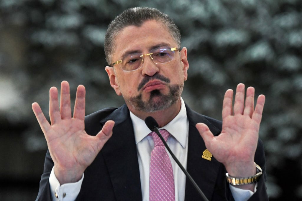 Costa Rica's President Rodrigo Chaves