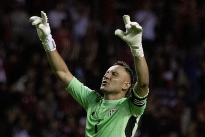 Costa Rica's goalkeeper Keylor Navas