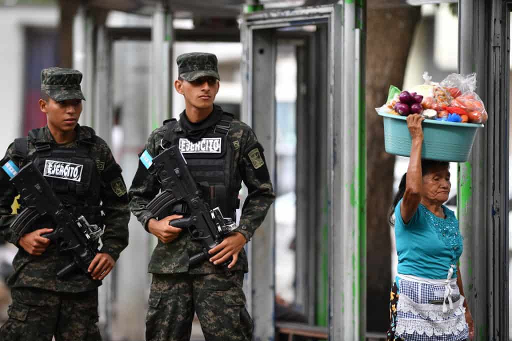 Honduran army at guard for election fraund