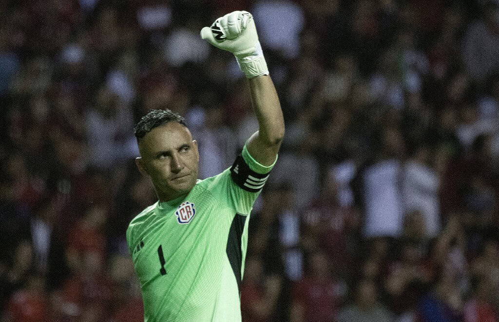 Costa Rica's goalkeeper Keylor Navas