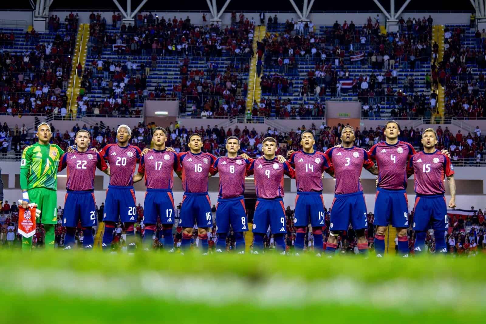 Costa Rica La Sele Soccer Team 2025