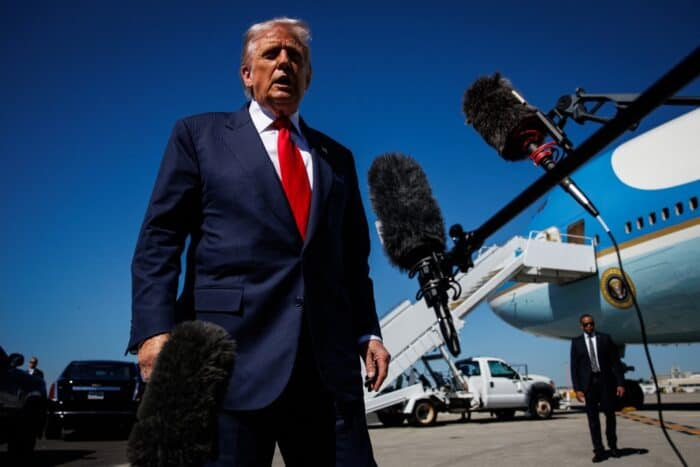 US President Donald Trump