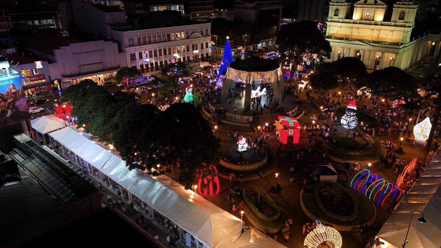 Christmas Lights San Jose Costa Rica