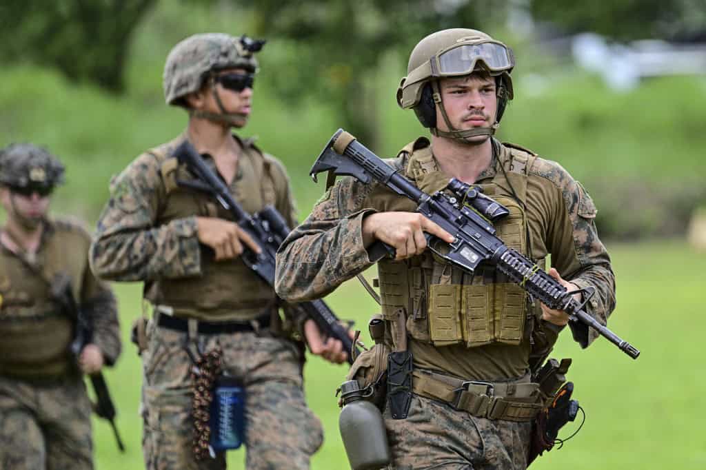 Panama - USA defense Drills