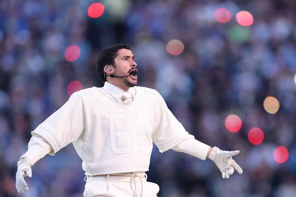 Bad Bunny at Super Bowl