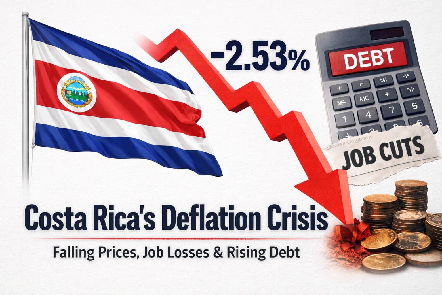 Costa Rica Deflation Crisis