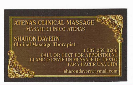 Clinical Massage Practice in Atenas