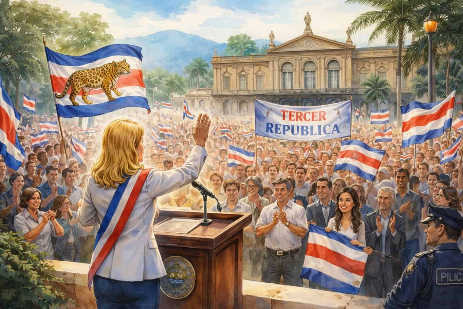 New Costa Rica President Laura Fernandez