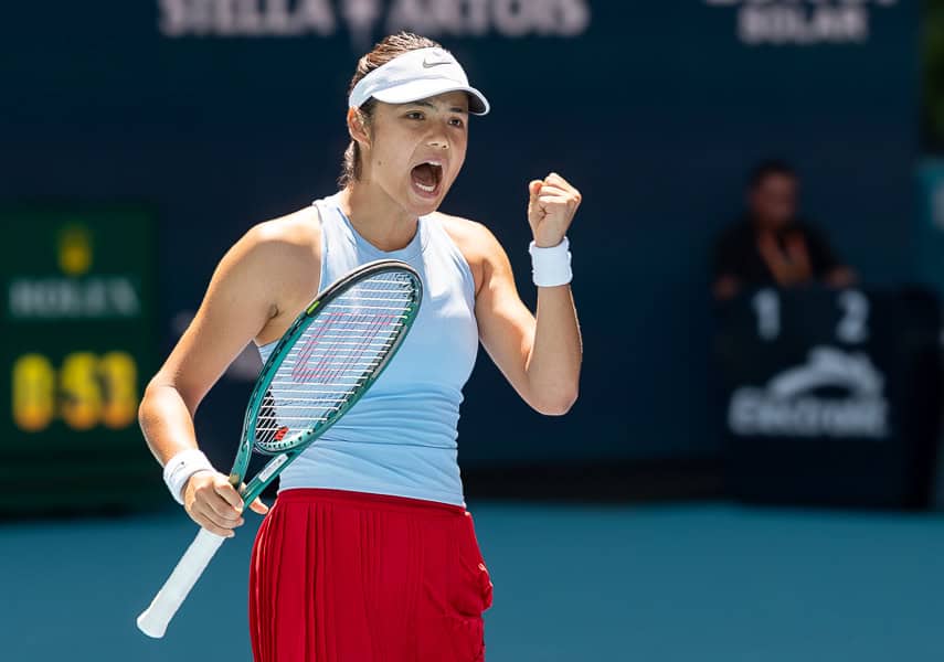 Emma Raducanu Miami Open