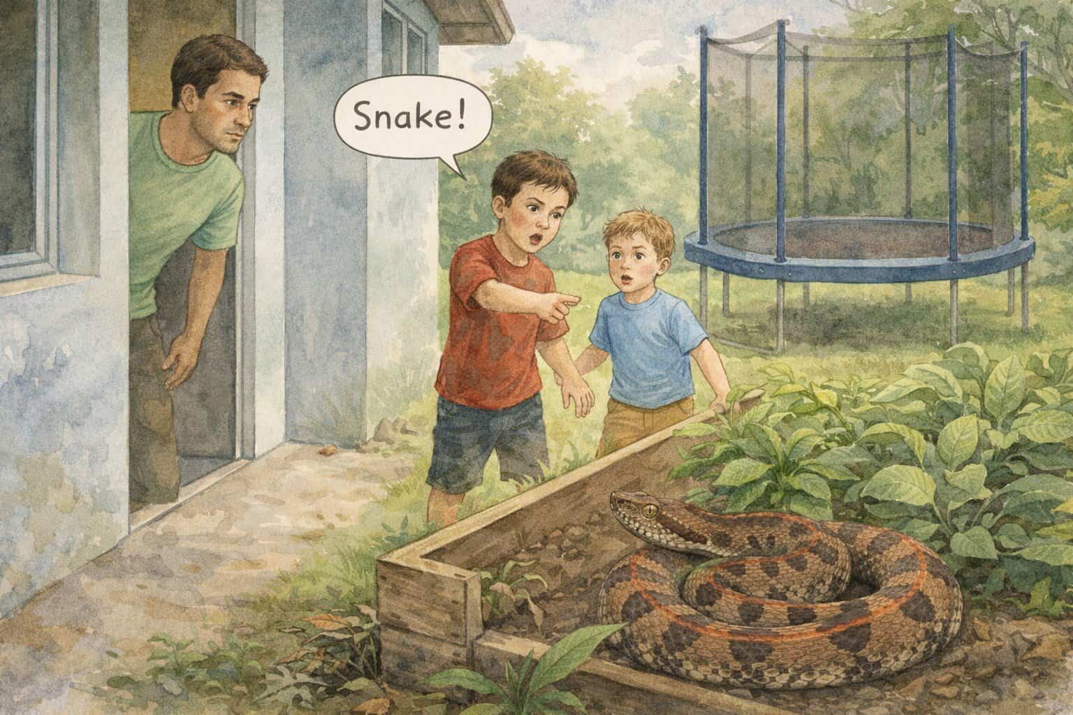 Viper Snake in Costa Rica