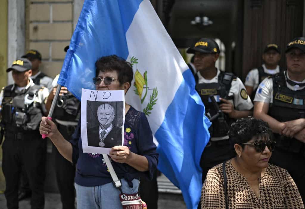 Guatemala Judicial Reform Protest