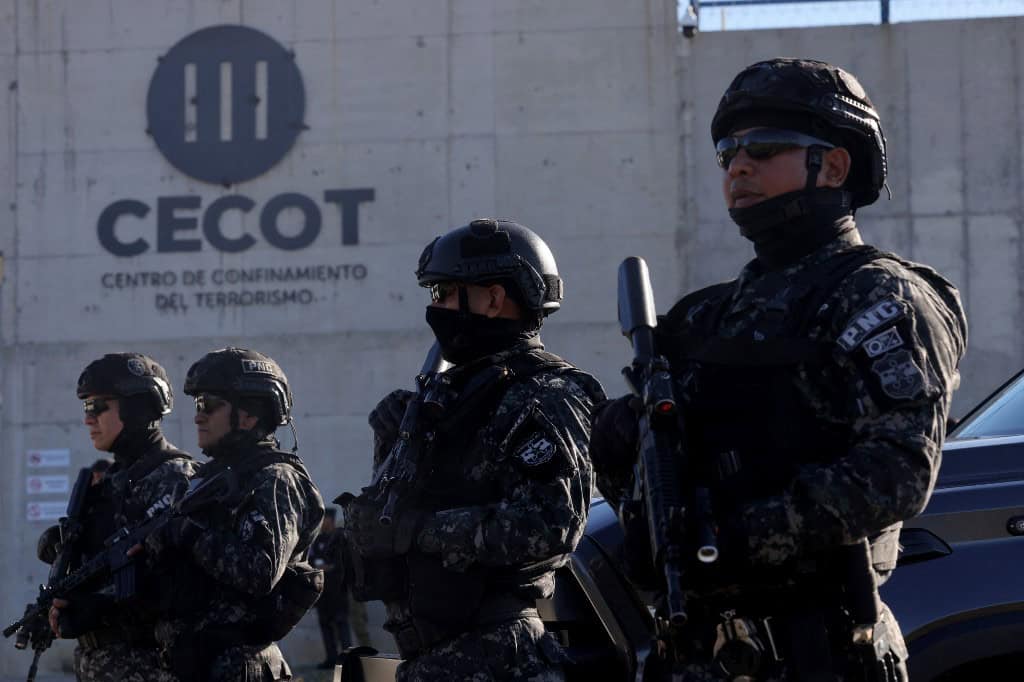 El Salvador CECOT jail