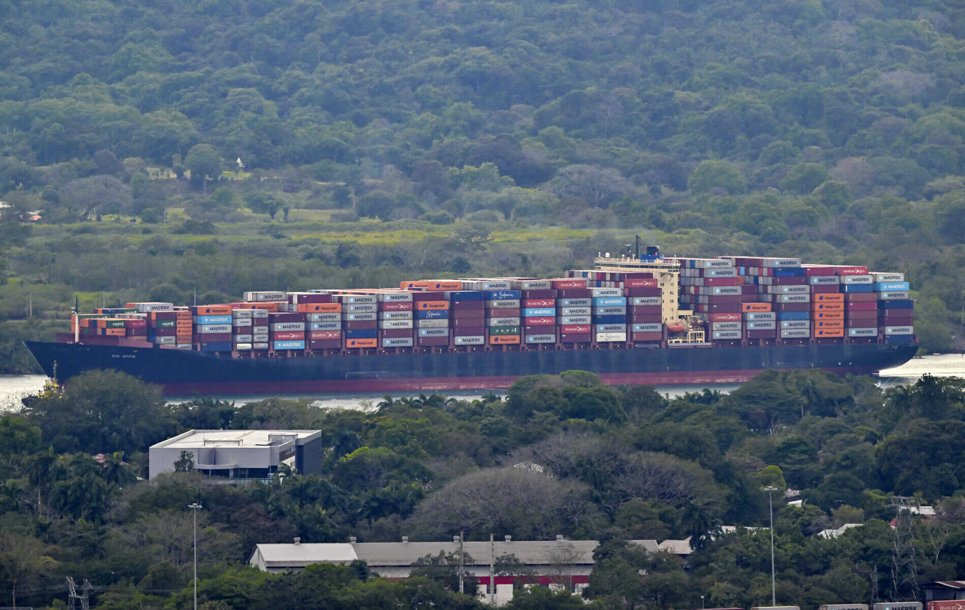 Panama Canal Container Ship