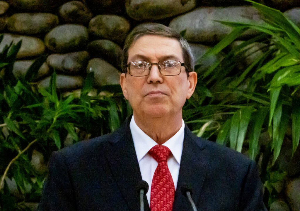 Cuban Foreign Minister Bruno Rodriguez