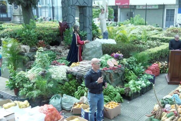 Costa Rica Farmers during Holy Week