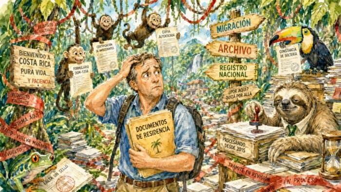 Costa Rica Bureaucracy as expat