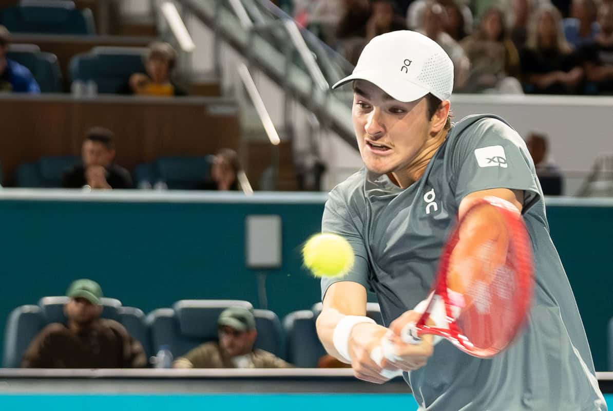 Joao Fonseca of Brazil at the Miami Open 2026