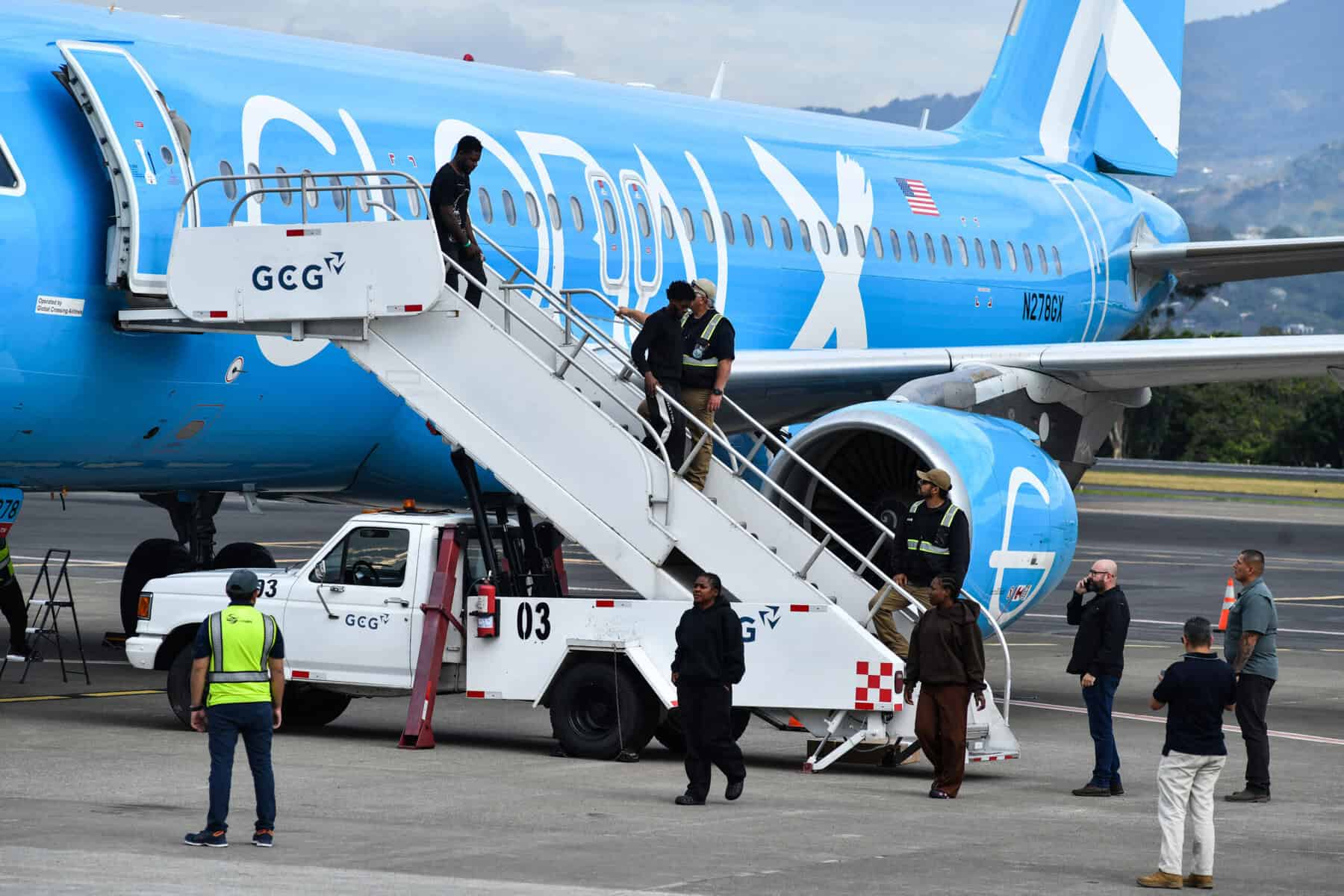 Costa Rica Receives Third Group of Deportees from the United States