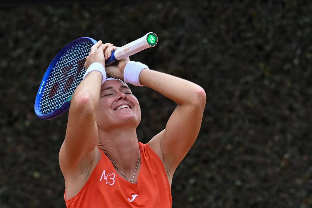 Czech Republic's Marie Bouzkova