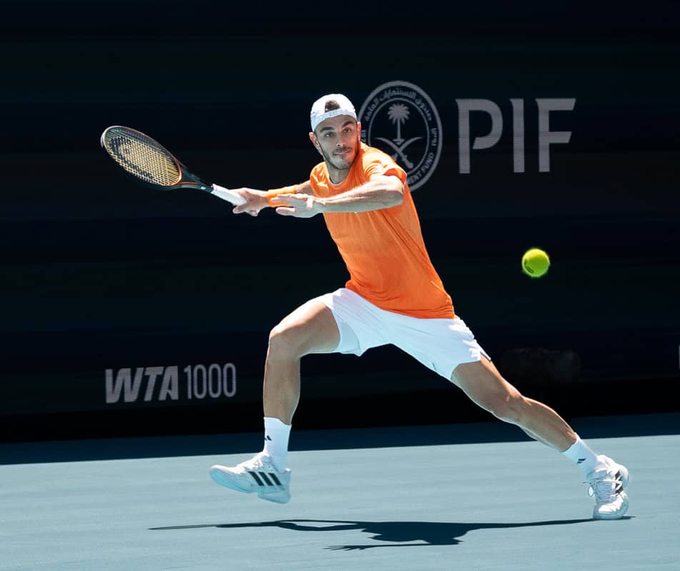 Francisco Cerúndolo from Argentina at the Miami Open