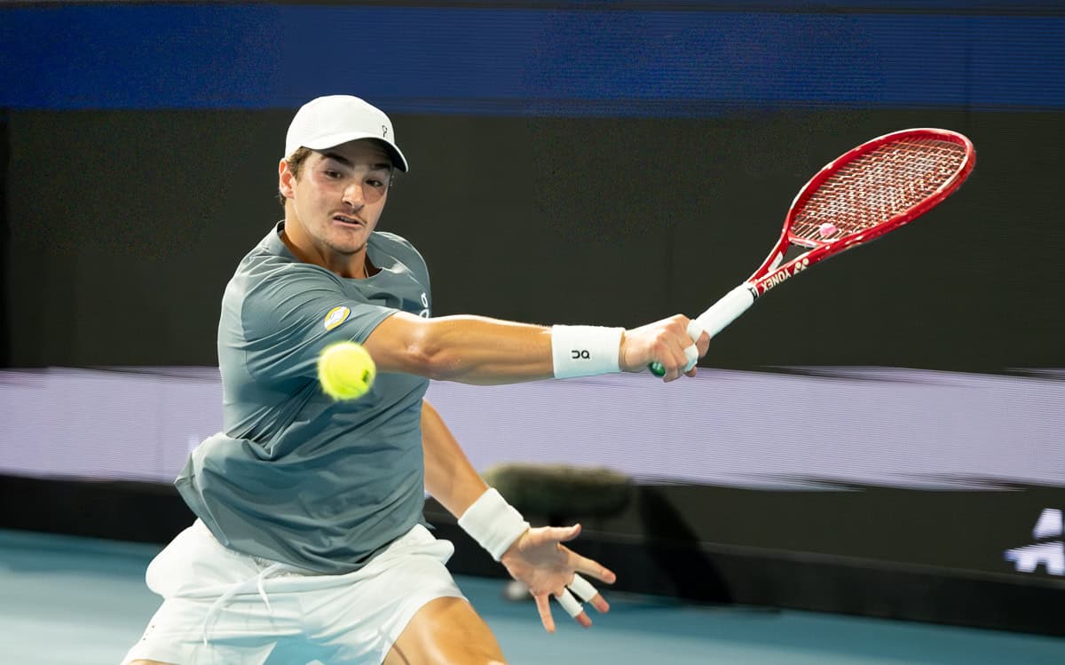 Joao Fonseca from Brazil at the Miami Open 2026