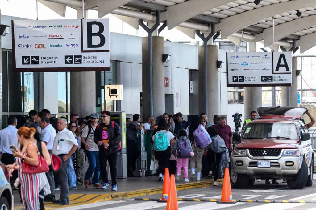 Outside San Jose's Juan Santamaria Airport