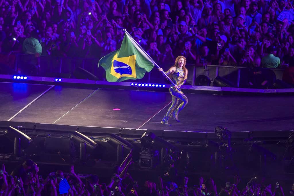 Shakira in Concert in Brazil