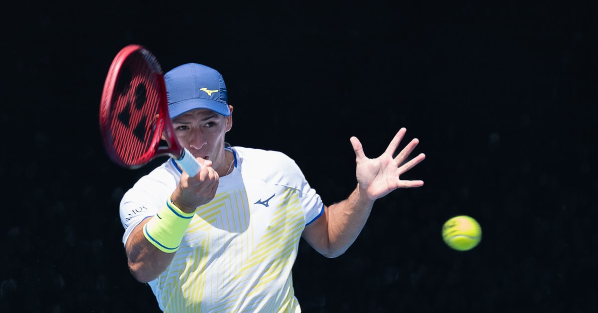 Argentinian Sebastián Báez at the Miami Open 2026