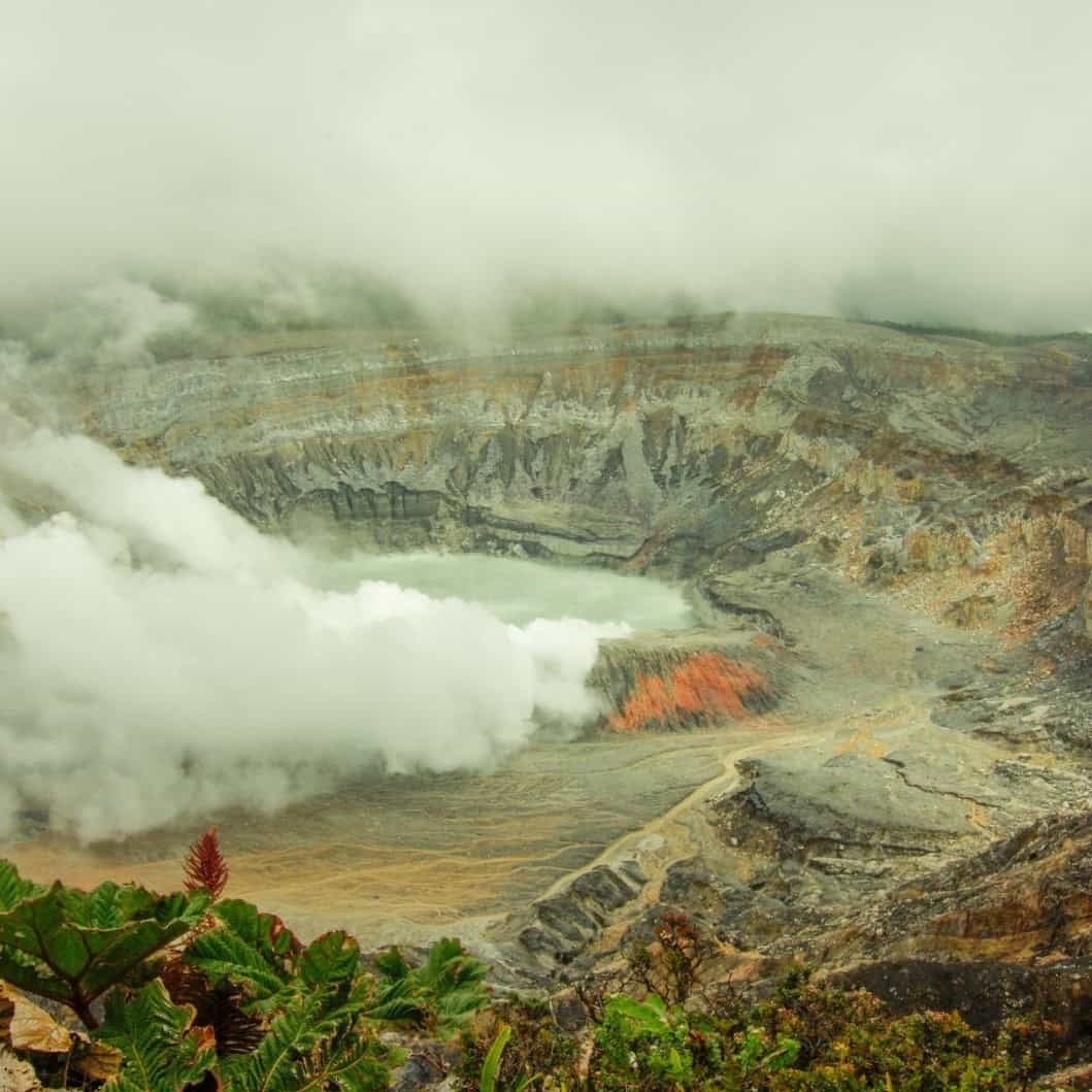 Poas Volcano Eruption