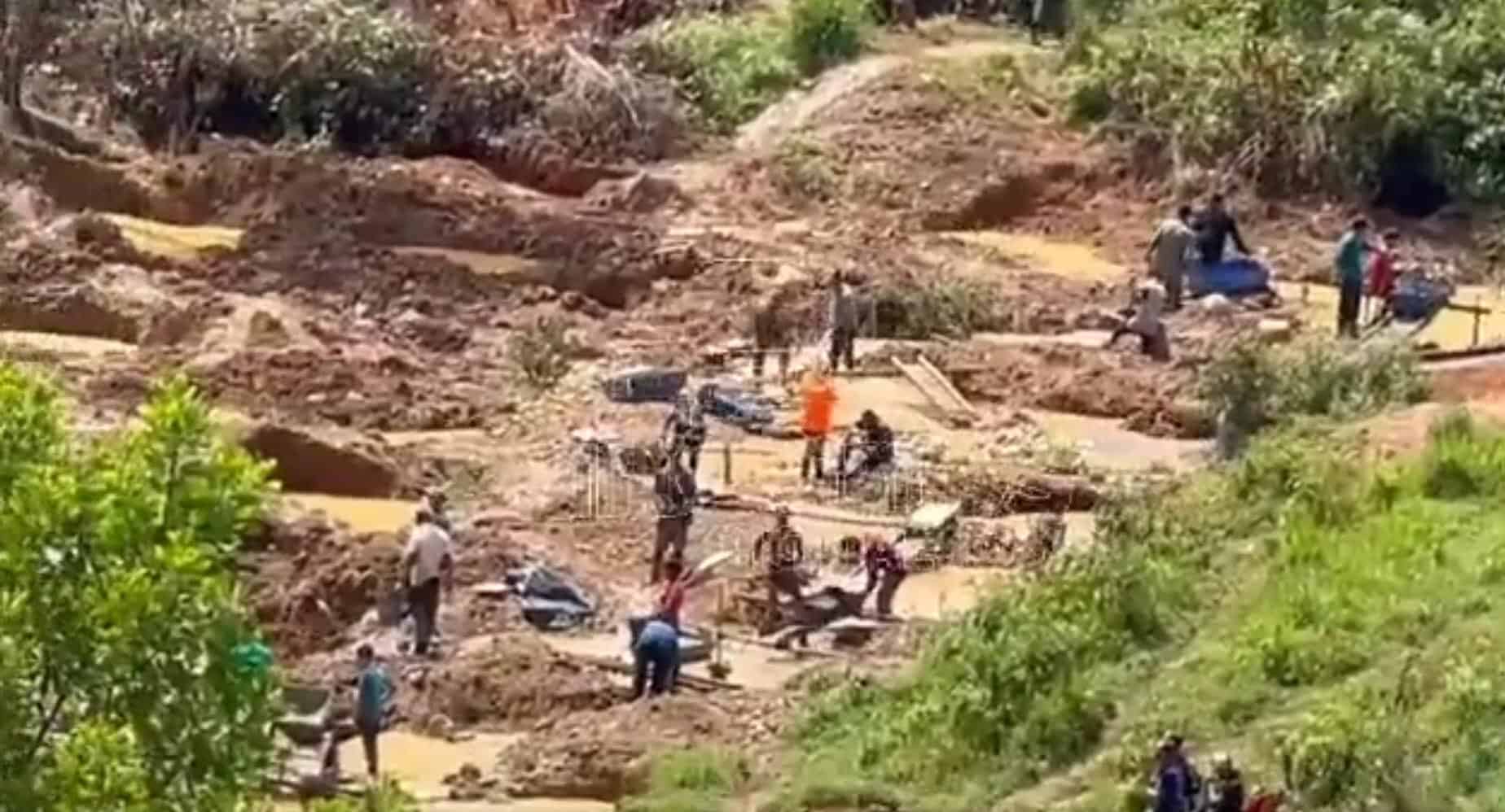 Costa Rica Illegal Gold Mining