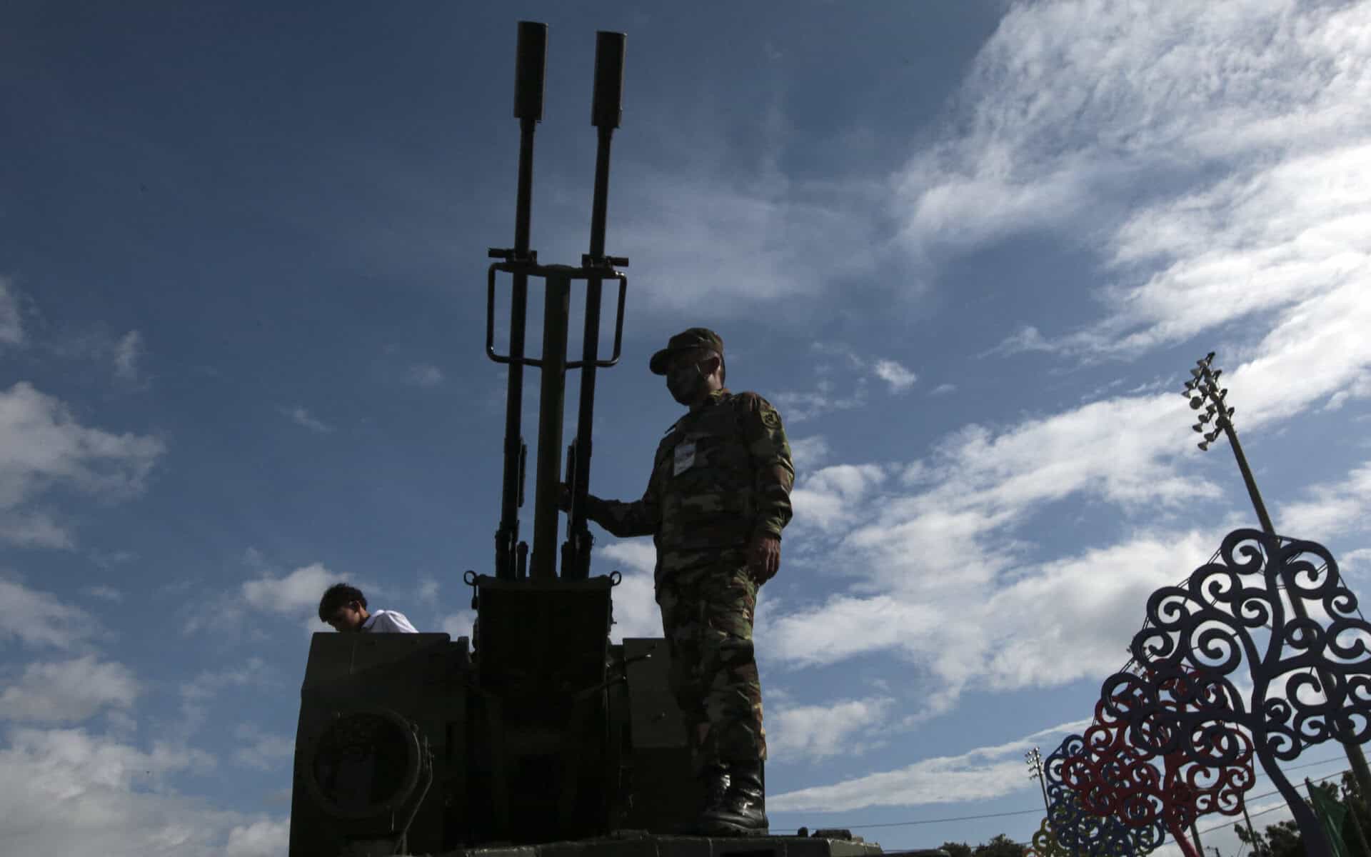 A member of the Nicaraguan Army