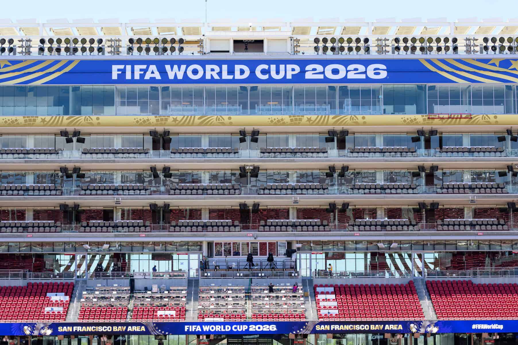 2026 World Cup stadium in Santa Clara, California.
