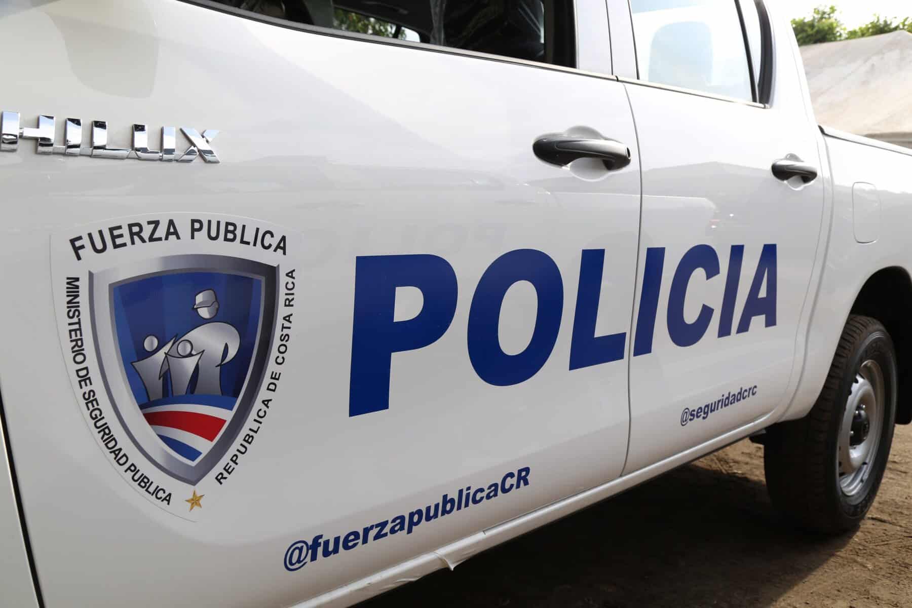 Costa Rica Tourist Police Truck