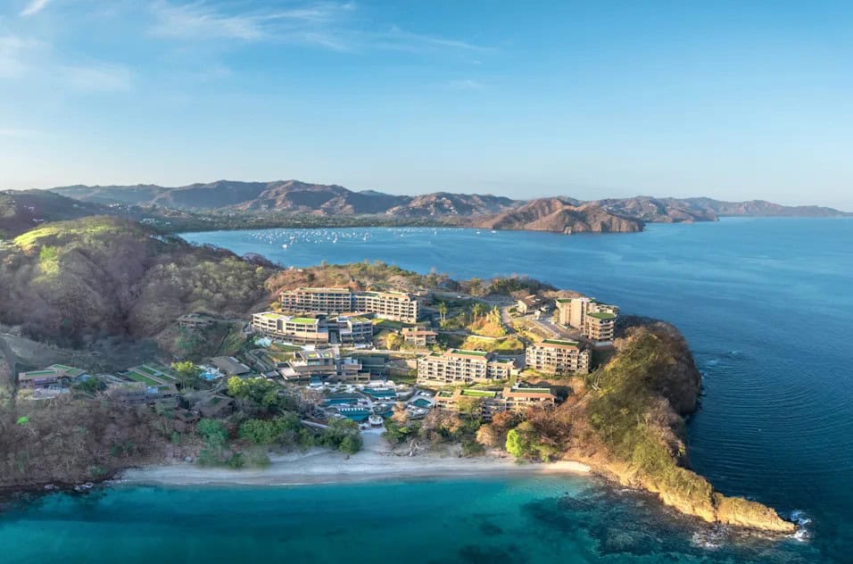 Aerial View of osta Rica's Waldorf Astoria Punta Cacique