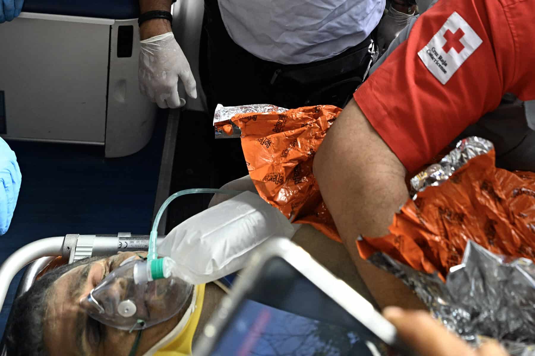 Costa Rica Rescue Team helps a Venezuela Earthquake Survivor