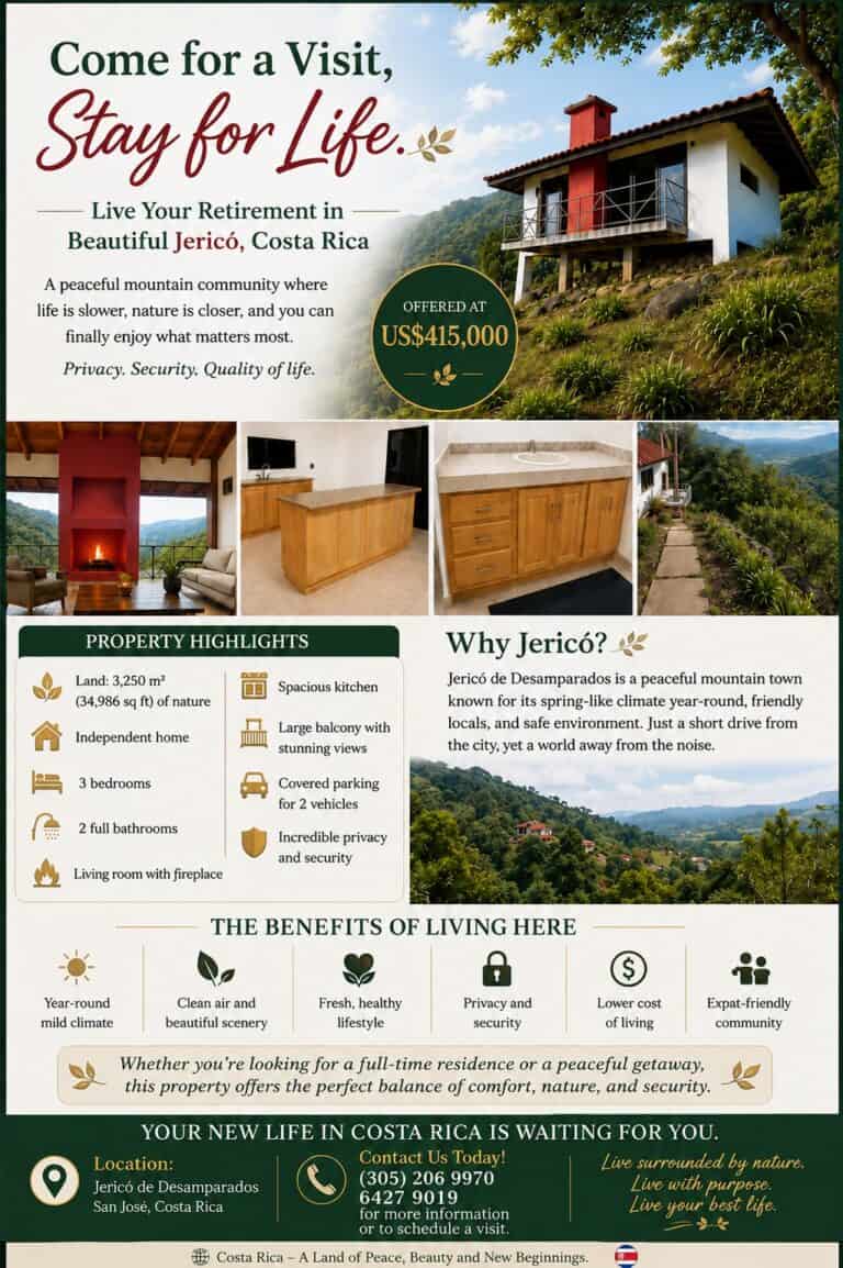 Discover Jerico, Costa Rica – Where Every Visit Feels like Home