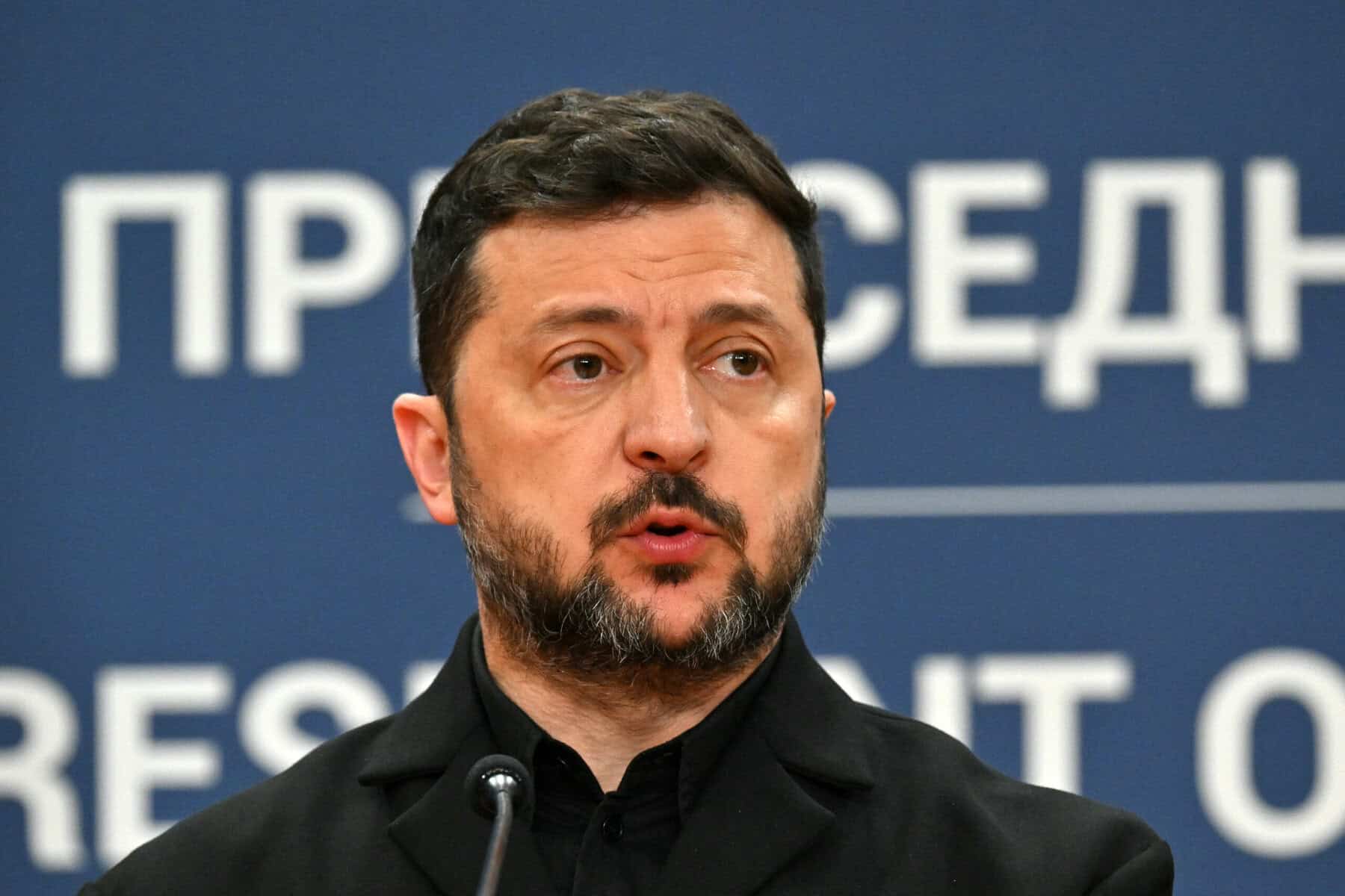 Ukraine's President Volodymyr Zelensky talked with Costa Rica