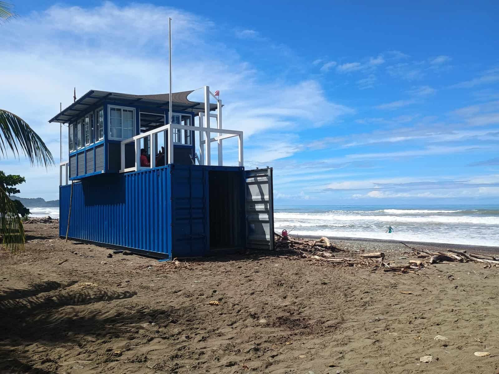 Lifeguard Station in Costa Rica at Costa Ballena