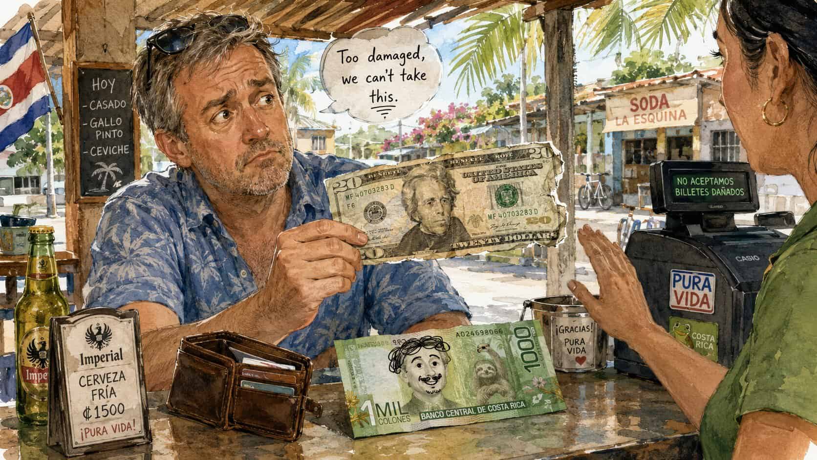 Using US Cash in Costa Rica