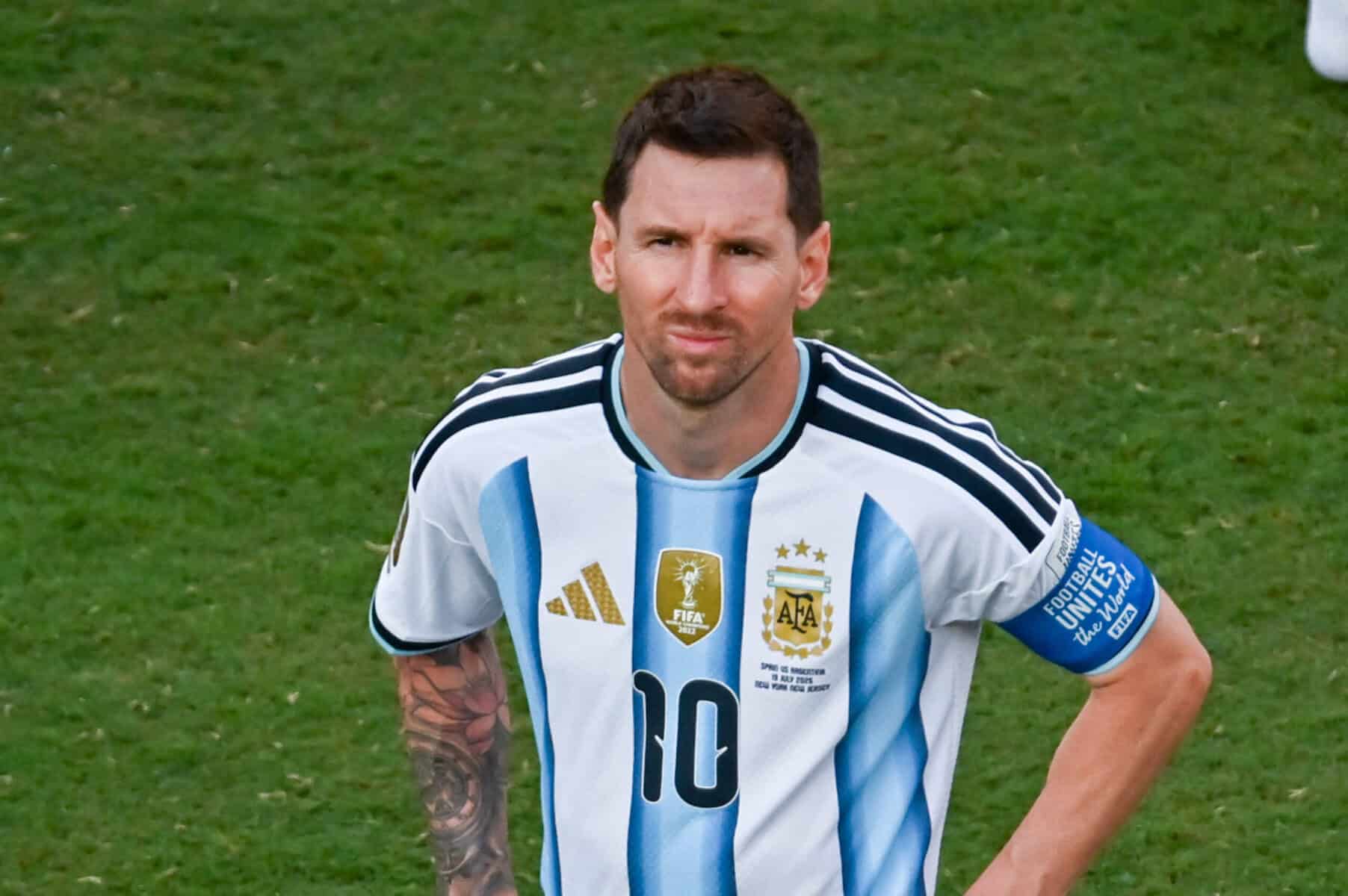 Lionel Messi of Argentina retiring from national team