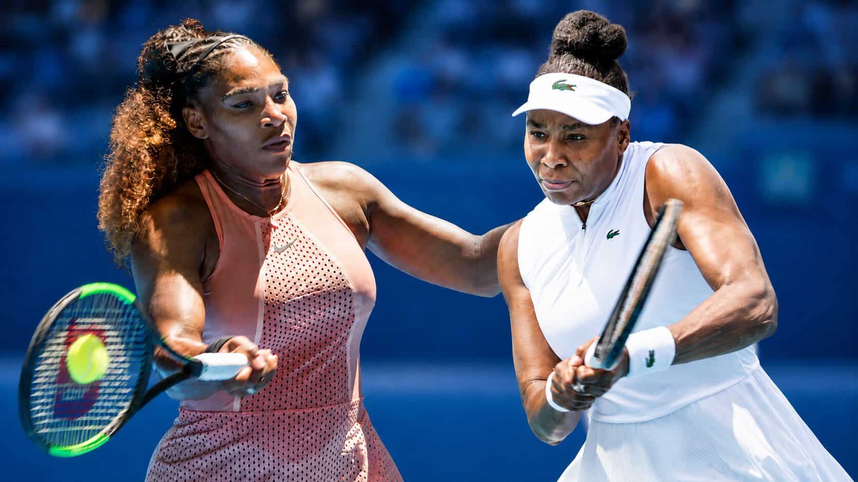 Venus and Serena Willaims doubles team at the 2026 Cincinnati Open