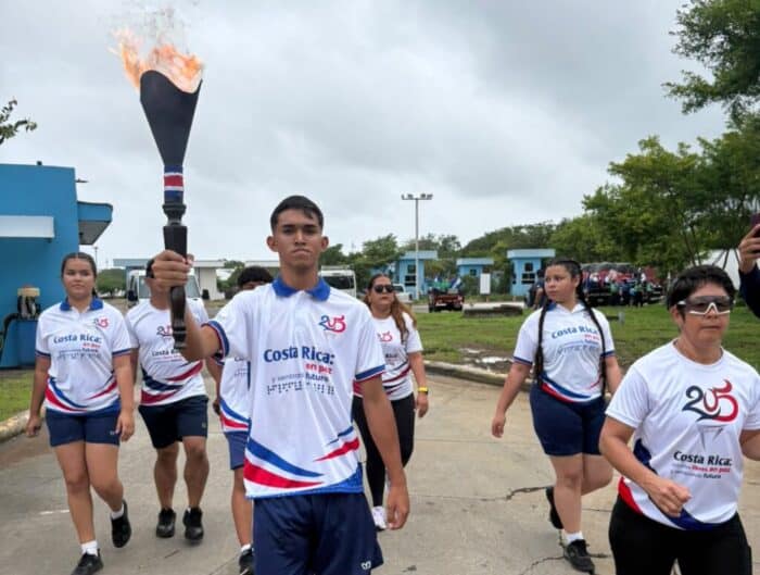Costa Rica Independence Day Torch Relay