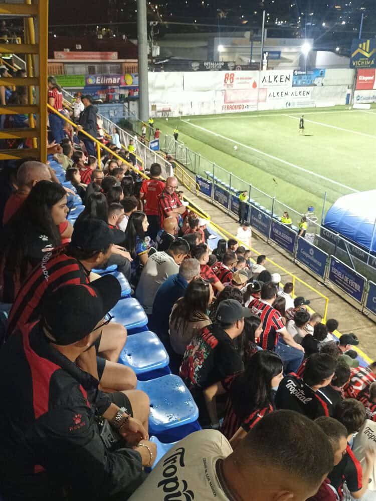 Costa Rica Local Soccer Match Crowd