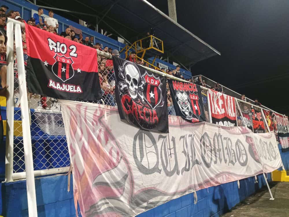 Costa Rica Local Soccer match Sign