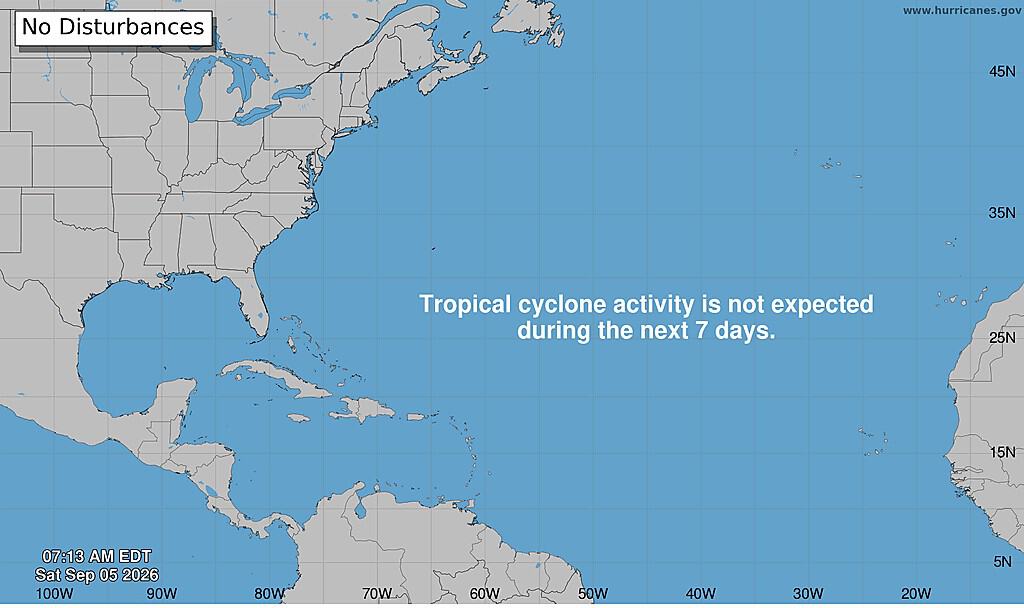 Costa Rica Hurricane Season Map September 2026
