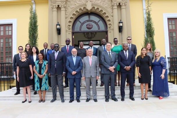 Carlos Manuel Rodriguez meeting with African ministers